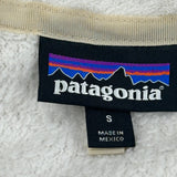 Patagonia Fleece - Small Cream Polyester