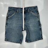 Faded Glory Denim Shorts - 34W 9L Blue Cotton