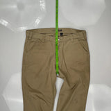 Carhartt Trousers - 38W 32L Khaki Cotton