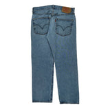 501 Levis Jeans - 33W 29L Light Wash Cotton