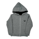 Age 4 True Religion Hoodie - Small Grey Cotton