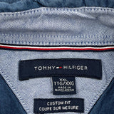 Tommy Hilfiger Denim Shirt - 2XL Blue Cotton