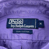 Polo By Ralph Lauren Shirt - Medium Purple Cotton