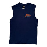 Monterey Harley Davidson Graphic Tank Top - Medium Navy Cotton