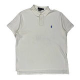 Polo By Ralph Lauren Polo Shirt - XL White Cotton