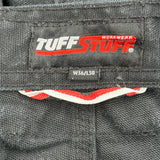 Tuff Stuff Cargo Pants - 33W 30L Black Cotton
