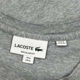 Lacoste T-Shirt - XL Gray Cotton