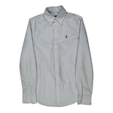 Ralph Lauren Striped Shirt - XS Blue Cotton