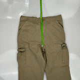 Tommy Hilfiger Cargo Trousers - 35W 32L Khaki Cotton