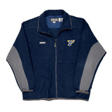 St, Louis Blues Ccm Nhl Fleece - Large Gray Polyester