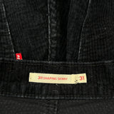 311 Shaping Skinny Levis Skinny Jeans - 31W US 8 Black Corduroy