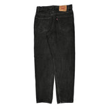 Levis 550 Jeans - 32W 34L Black Cotton