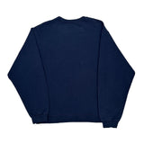 Fruit Of The Loom Sweatshirt - Medium Navy Cotton