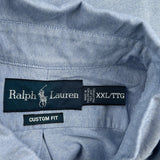Ralph Lauren Shirt - 2XL Blue Cotton