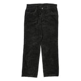 Calvin Klein Cord Pants - 34″ Waist Black Cotton