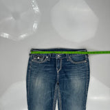 True Religion Boot Cut Jeans - 34W US 8 Blue Cotton