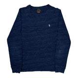 Polo By Ralph Lauren Slim Fit Long Sleeve T-Shirt - Medium Blue Cotton