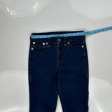 True Religion Skinny Jeans - 25W US 2 Dark Wash Cotton Blend
