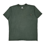 Dickies T-Shirt - 2XL Green Cotton