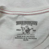 True Religion T-Shirt - XL Brown Cotton