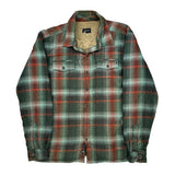 Marmot Checked Fleece Jacket - XL Red Polyester