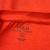 Polo By Ralph Lauren T-Shirt - Large Red Cotton