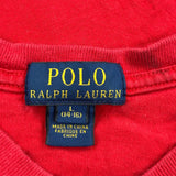 Age 12 Polo By Ralph Lauren Long Sleeve T-Shirt - Large Red Cotton