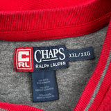 Chaps Ralph Lauren Sweatshirt - 2XL Red Cotton