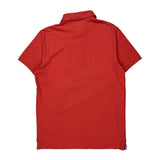 Tommy Hilfiger Slim Fit Polo Shirt - Large Red Cotton