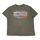 Talladega Superspeedway Fanatics Nascar T-Shirt - 2XL Gray Cotton