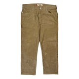 Levis Cord Pants - 36″ Waist Beige Cotton Blend