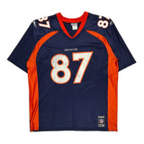 Broncos Reebok Nfl Football Jersey - 2XL Blue Nylon