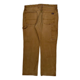 Dickies Carpenter Pants - 38W 31L Brown Cotton