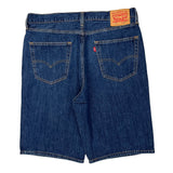Levis Denim Shorts - 36W 10L Blue Cotton