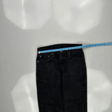 Levis Jeans - 29W UK 10 Black Cotton