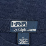 Polo By Ralph Lauren Long Sleeve T-Shirt - XL Navy Cotton