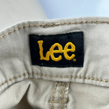 Lee Cargo Shorts - 32W 9L Beige Cotton