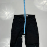 Carhartt Double Knee Carpenter Trousers - 30W 30L Black Cotton