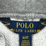Age 4 Polo By Ralph Lauren Joggers - XS Gray Cotton
