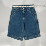 Age 14 Levis Cargo Denim Shorts - 26W 10L Blue Cotton