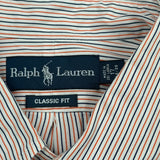 Ralph Lauren Striped Shirt - XL Multicoloured Cotton