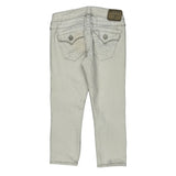 True Religion Skinny Jeans - 27W US 2 White Cotton
