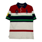 R.L.Y.C Yachtsman Polo By Ralph Lauren Striped Polo Shirt - Large Multicoloured Cotton