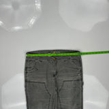 Carhartt Double Knee Carpenter Pants - 34W US 10 Gray Cotton