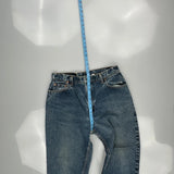 Levis 551 Jeans - 31W UK 12 Blue Cotton