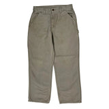 Carhartt Carpenter Trousers - 30W 30L Grey Cotton