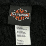 Harley Davidson Lace And Studded T-Shirt - Large Black Nylon