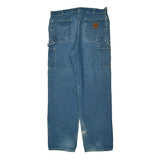 Carhartt Carpenter Jeans - 36W 30L Blue Cotton