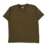 Dickies T-Shirt - XL Green Cotton