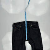 501 Levis Jeans - 36W 30L Black Cotton